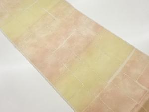 色紙模様刺繍袋帯